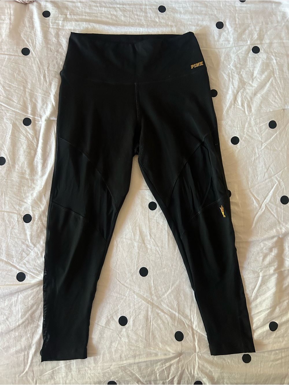 PINK Arizona State University Mesh Cutout Leggings